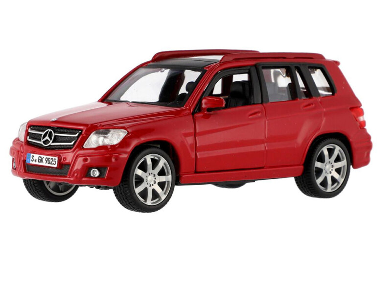 Bburago Mercedes-Benz GLK-Class 1:32 červená